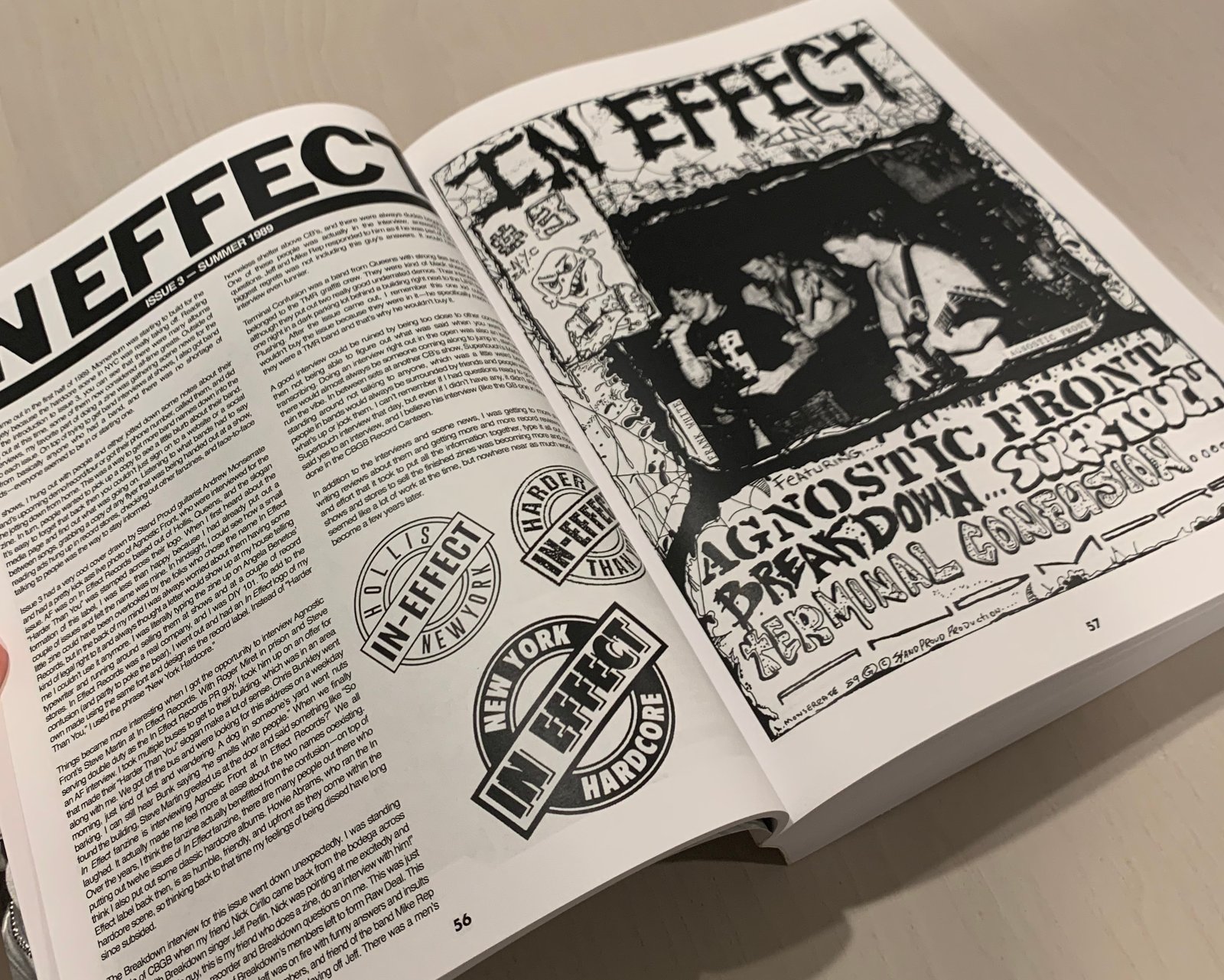 SLP-034: IN EFFECT Hardcore Fanzine Anthology